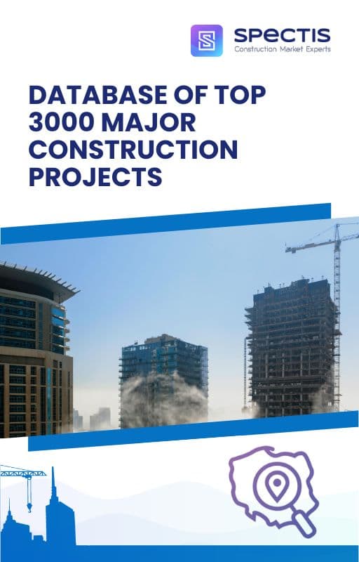 Database of top 3000 major construction projects