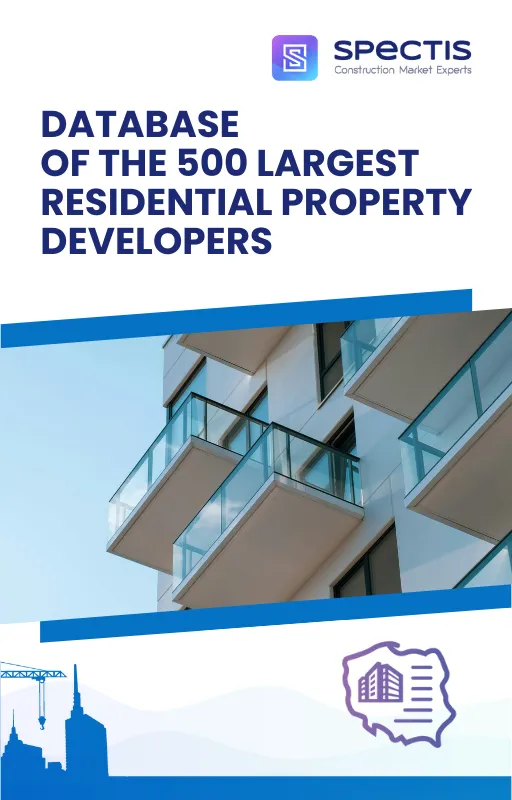 Database of the 500 largest residential property developers